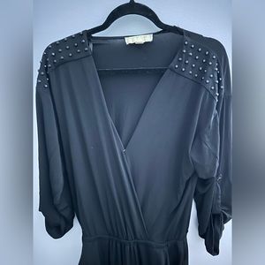 Black Michael Kors Maxi Romper